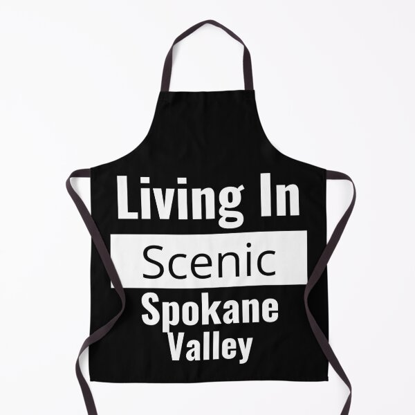 Item preview, "Living in Scenic Spokane Valley": Spokane Valley Local Show Your City Pride! designed and sold by AlphaBetulia.