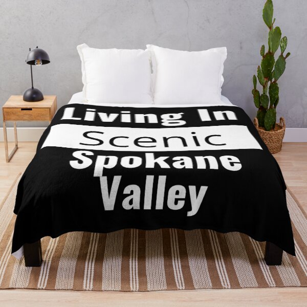 Item preview,  "Living in Scenic Spokane Valley": Spokane Valley Local Show Your City Pride! designed and sold by AlphaBetulia.