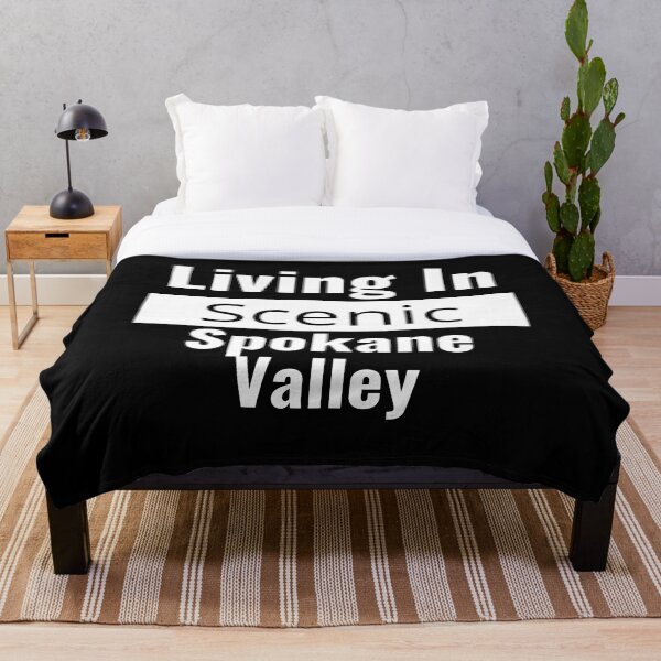 Item preview,  "Living in Scenic Spokane Valley": Spokane Valley Local Show Your City Pride! designed and sold by AlphaBetulia.