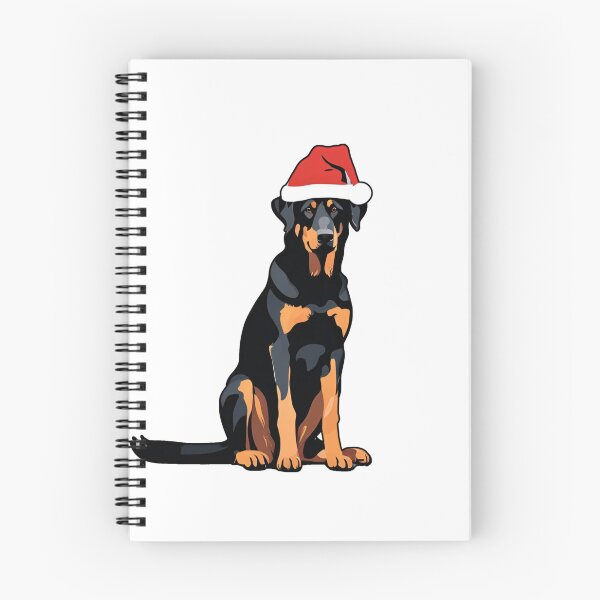 Item preview, Beauceron in Santa Hat - Festive Holiday Dog Design designed and sold by GoodyPaws.