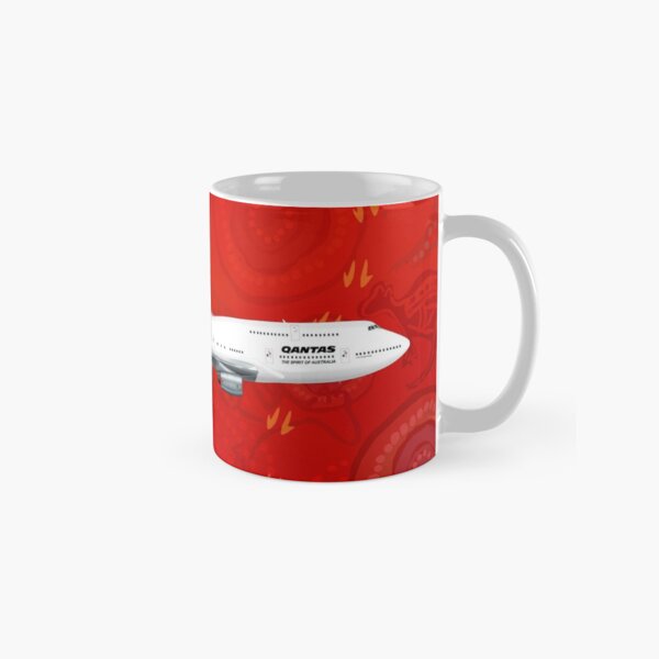 QANTAS Jumbo Jet Classic Mug