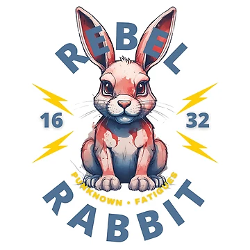 Artwork thumbnail, Rebel Rabbit by pUNKnown