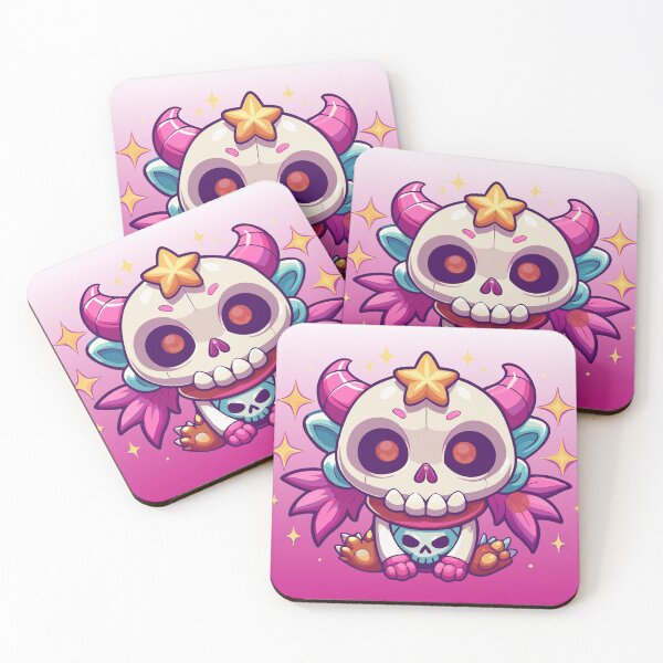 Item preview, Pink Halloween Skull designed and sold by Garbu.