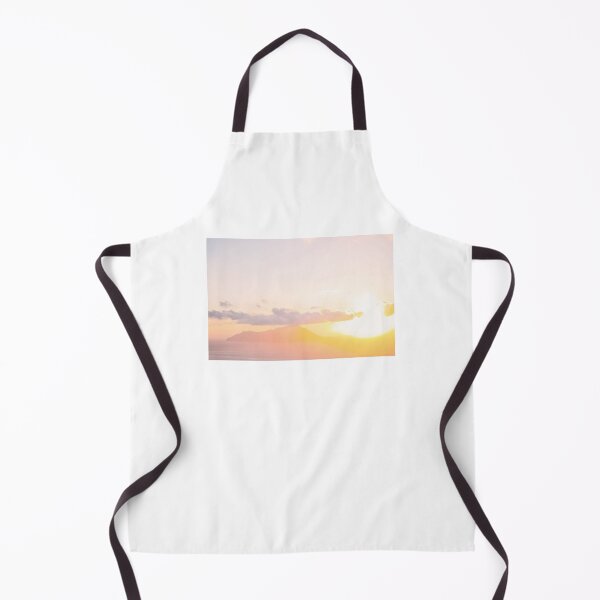 Item preview, Milos, Greece I Aesthetic orange pastel sunset light over the greek mountains of the Cyclades island from the village of Plaka for a colorful minimalist geometric graphic design fine art photography designed and sold by Julie Travel Photography.