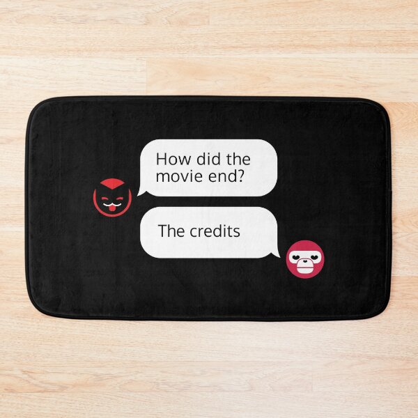 Item preview, Humorous Movie Ending Chat Design designed and sold by coshe.