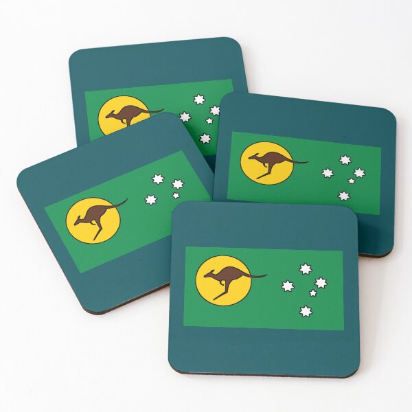 Item preview, Australia Kangaroo Sun Flag. 2024 stencilled version  designed and sold by Kangaroo Sun.
