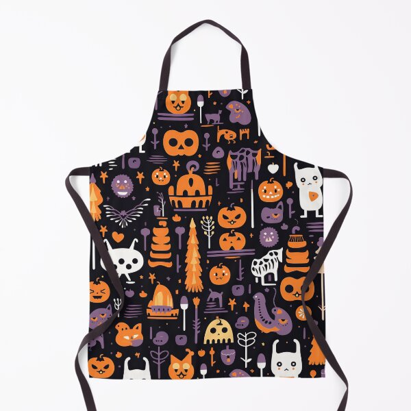 Item preview, Halloween Ghoul Pattern Art - Spooky and Unique Wall Decor | Festive Gothic Halloween Artwork designed and sold by DarkEmporium20.