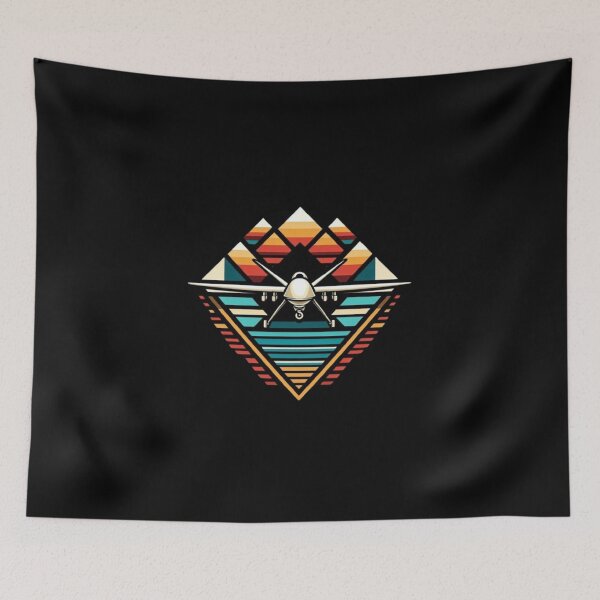 Item preview, Rq-4 drone pyramid theme  designed and sold by BeztProductz.