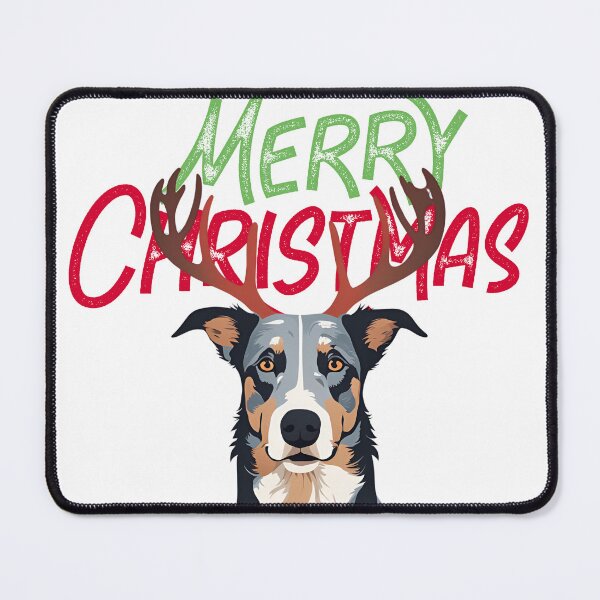 Item preview, Beauceron in Santa Hat - Festive Holiday Dog Design designed and sold by GoodyPaws.