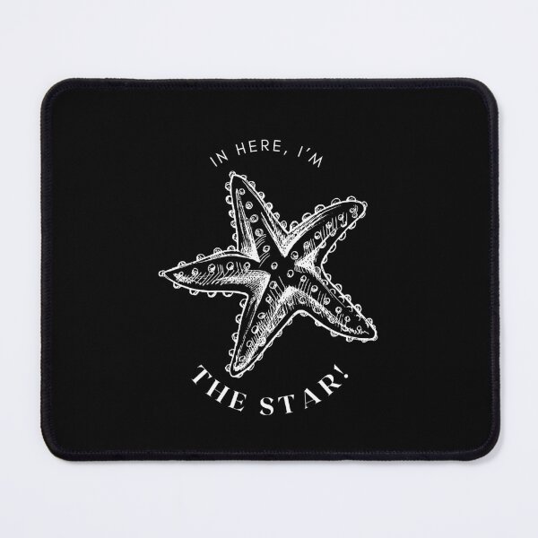 Item preview, In here, I’m the star starfish pun designed and sold by SoftBlushSarah.