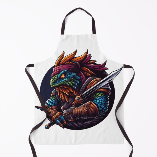 Aperçu de l'œuvre Iguane Ninja créée et vendue par Aqmean.