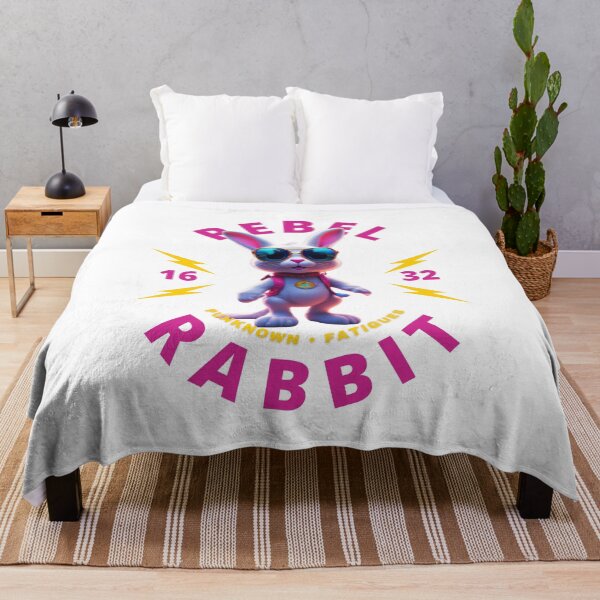 Item preview, Rebel Rabbit designed and sold by pUNKnown.