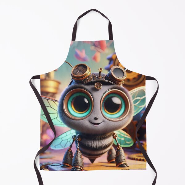 Item preview, Steampunk Ashy Mining Bee designed and sold by Sillytoe.