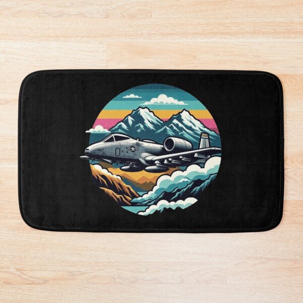 Item preview, A-10 warthog ccolorful mountain theme designed and sold by BeztProductz.