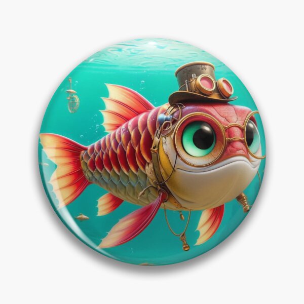 Item preview, Steampunk Asian Arowana designed and sold by Sillytoe.