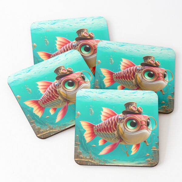 Item preview, Steampunk Asian Arowana designed and sold by Sillytoe.