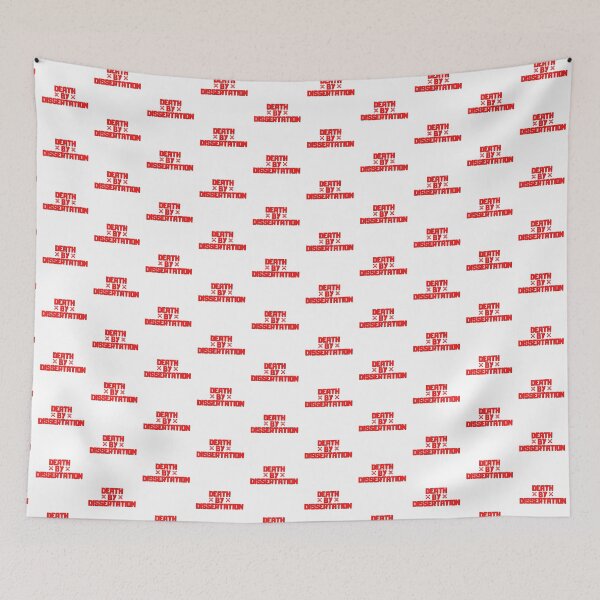 Item preview, Death by dissertation - research thesis designs for researchers, and scientists  designed and sold by ScientistArtist.