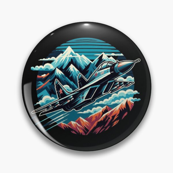 Item preview, Mig-29 mountain theme designed and sold by BeztProductz.