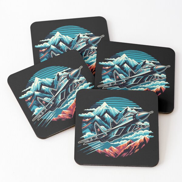 Item preview, Mig-29 mountain theme designed and sold by BeztProductz.