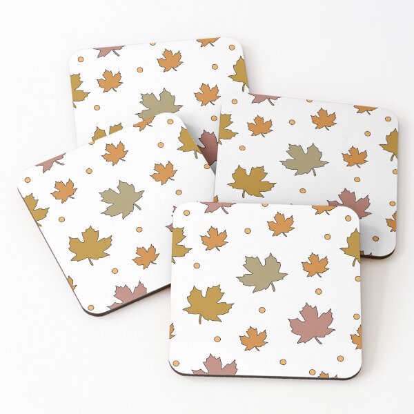 Item preview, Colorful maple leaves. Shades of orange and brown. designed and sold by My-fake-places.