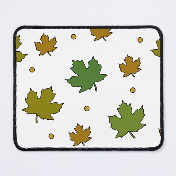 Item preview, Colorful maple leaves. Shades of dark green and brown. designed and sold by My-fake-places.