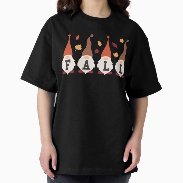 Fall gnomes Oversized T-Shirt