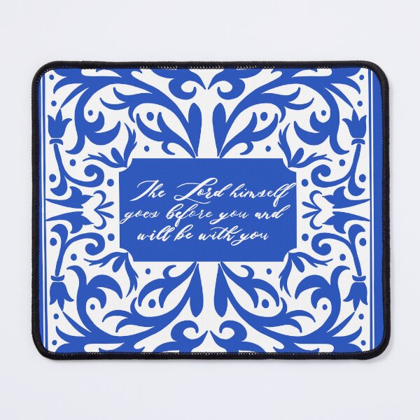 Item preview, Bible Verse: The Lord himself goes before you and will be with you designed and sold by NAYANA S KUMAR.