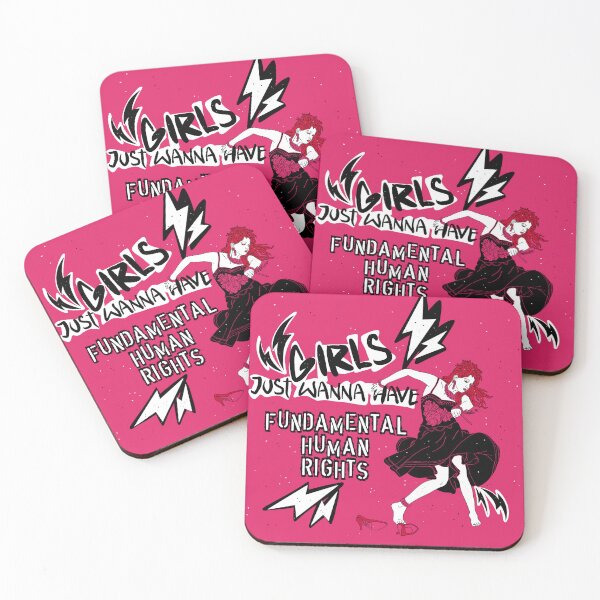 Item preview, Girls Just Wanna Have Fundamental Human Rights designed and sold by Magical--Pixie.