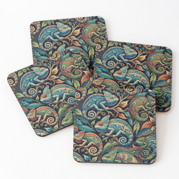 Item preview, Chameleons of the Enchanted Forest designed and sold by 0penvimark.