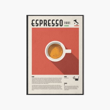 Item preview, Espresso Cup Coffee Illustration designed and sold by aio.