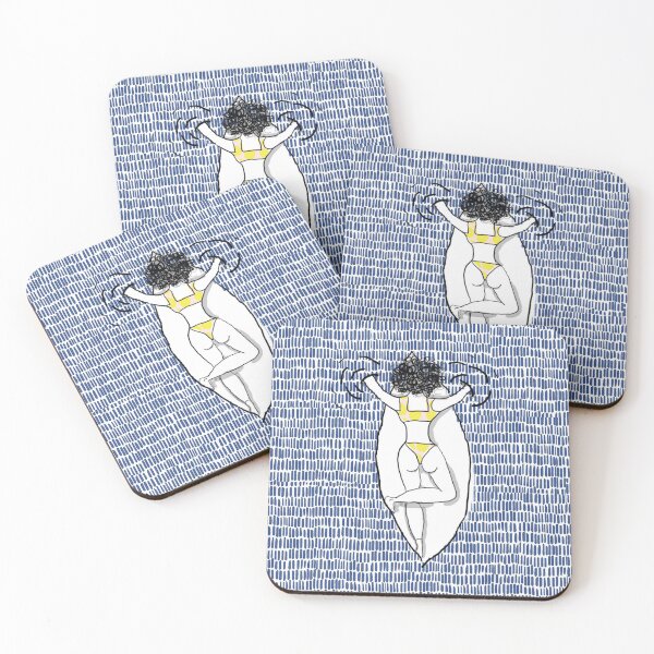 Item preview, Swimming away | girl swimming  designed and sold by BforBee.