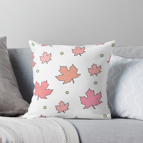 Item preview, Colorful maple leaves. Shades of orange and pastel pink. designed and sold by My-fake-places.