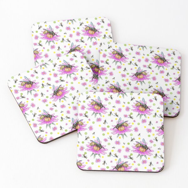 Item preview, spring theme, floral pattern, wasp, flower, cute, attractive, pretty designed and sold by Tetiana Pohurska.