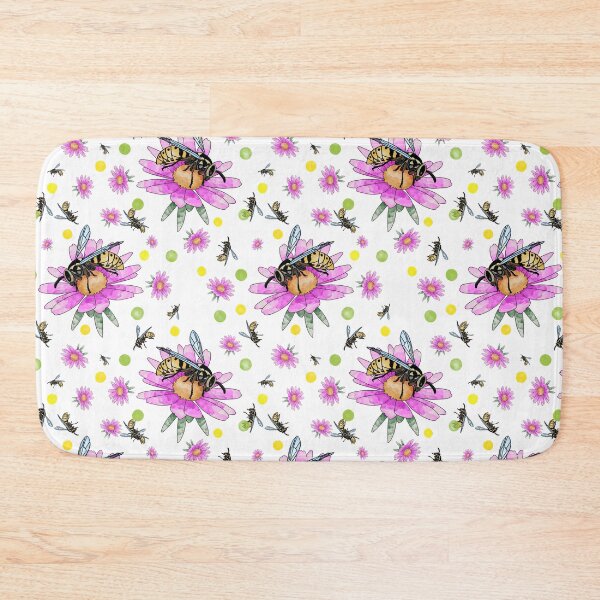 Item preview, spring theme, floral pattern, wasp, flower, cute, attractive, pretty designed and sold by Tetiana Pohurska.
