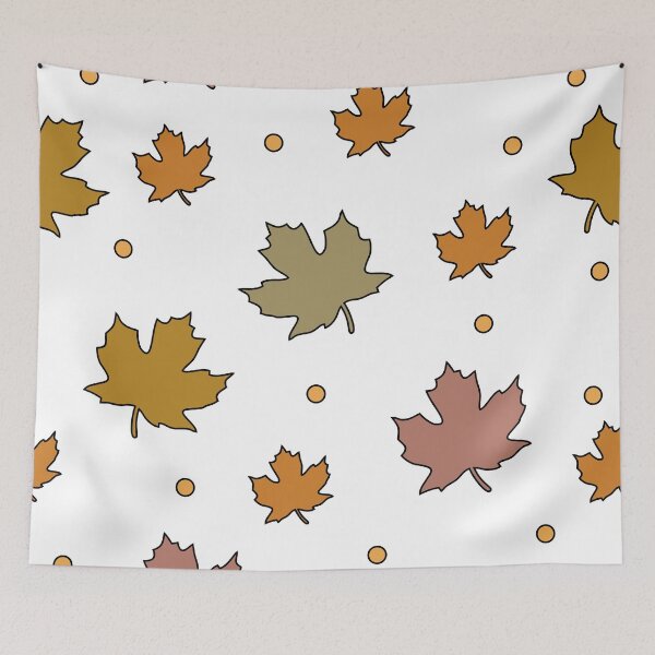 Item preview, Colorful maple leaves. Shades of orange and brown. designed and sold by My-fake-places.