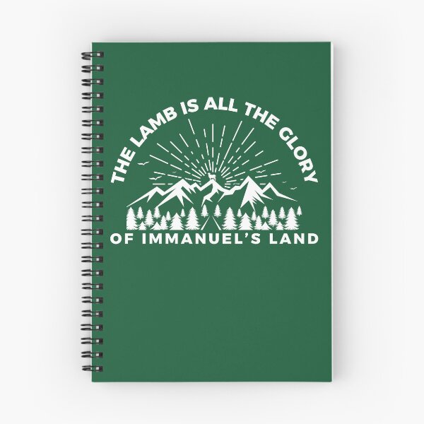 Item preview, The Lamb is all the glory of Immanuel’s Land designed and sold by ChristInHymn.