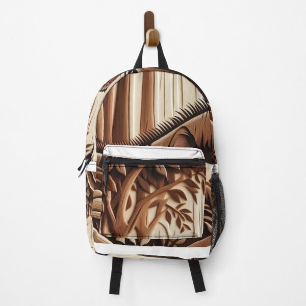 Item preview, Exquisite Wooden Iguana Carving Amidst Foliage Artistry designed and sold by Aqmean.