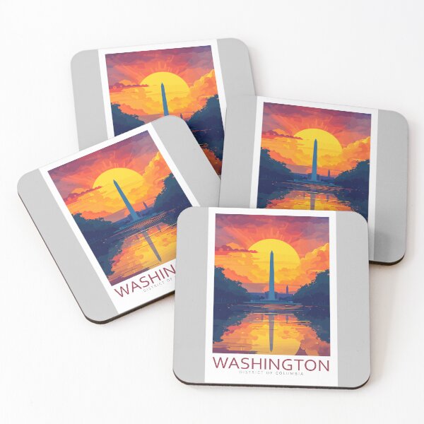 Item preview, Washington DC - United States - Travel art designed and sold by Marciolini.