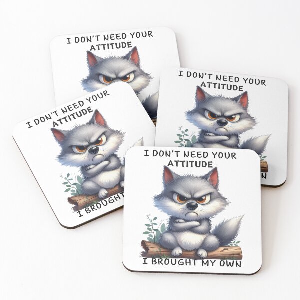 Item preview, Grumpy Wolf designed and sold by deniz kaya.