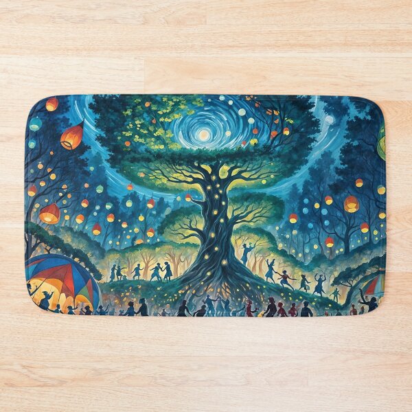 Item preview, A lively circus with bright lights at night designed and sold by stine1.