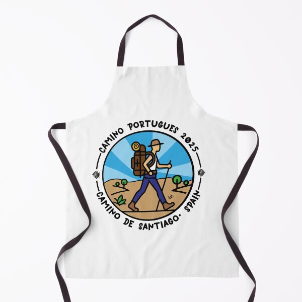 Item preview, camino de santiago-camino portugues-2025-line art style designed and sold by designkb.