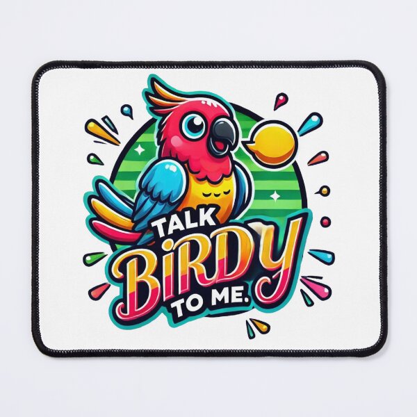 Item preview, Talk Birdy To Me, Parrot designed and sold by deniz kaya.