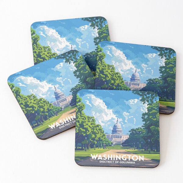 Item preview, Washington DC - United States - Travel Art designed and sold by Marciolini.