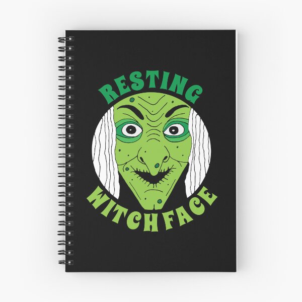 Item preview, Resting Witch Face Funny Halloween designed and sold by HotHibiscus.