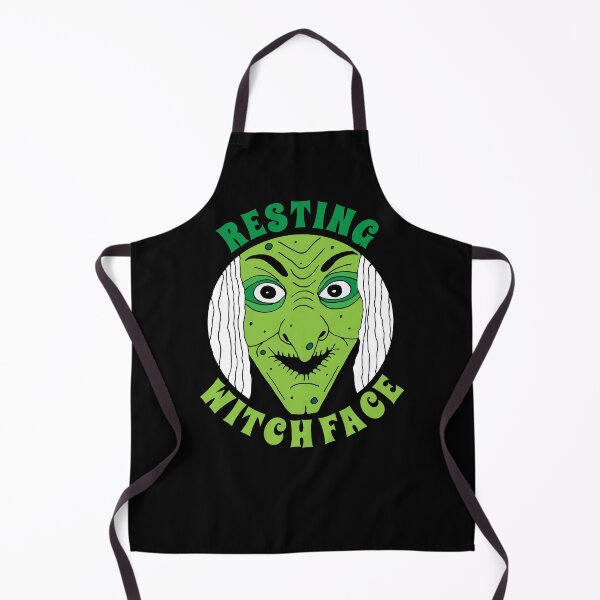 Item preview, Resting Witch Face Funny Halloween designed and sold by HotHibiscus.
