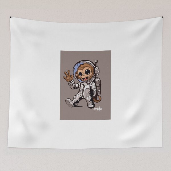 Item preview, Space monkey designed and sold by Ibbonis1.