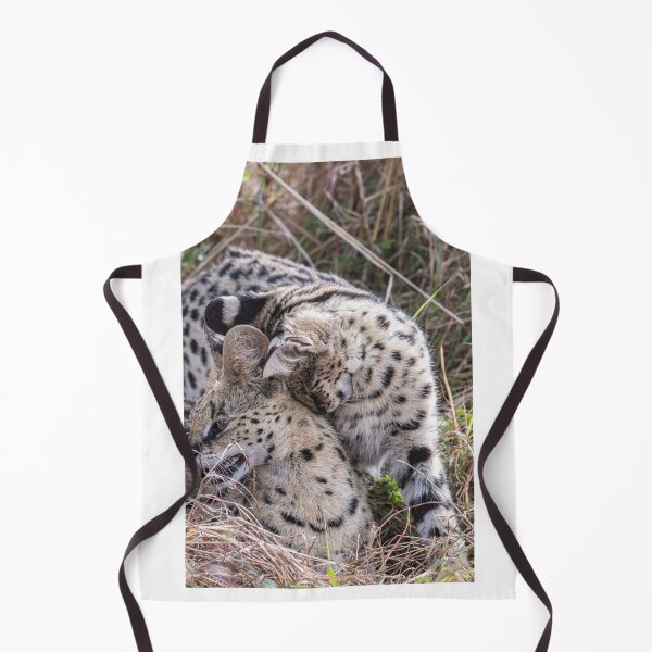 Item preview, Serval with baby designed and sold by Ingo Gerlach.