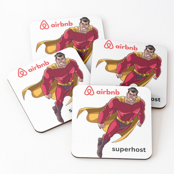 Item preview, Super Hero Super Host Airbnb Reservation Apartments Five Stars designed and sold by DaniVi.