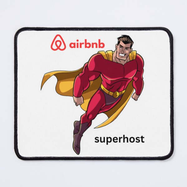 Item preview, Super Hero Super Host Airbnb Reservation Apartments Five Stars designed and sold by DaniVi.