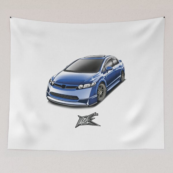 Item preview, civic si eight gen fa5 blue  designed and sold by NaquashM.